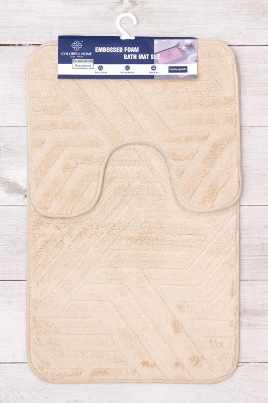 Набір у ванну кімнату з двох килимків